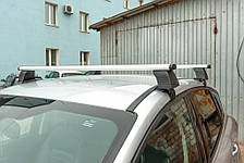 Перемички на гладку дах (2 шт, Asaf V4) для Volkswagen Passat B7 2012-2015рр, фото 2