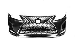 Передній бампер з решіткою (рестайлінг) для Lexus RX 2016-2022 рр