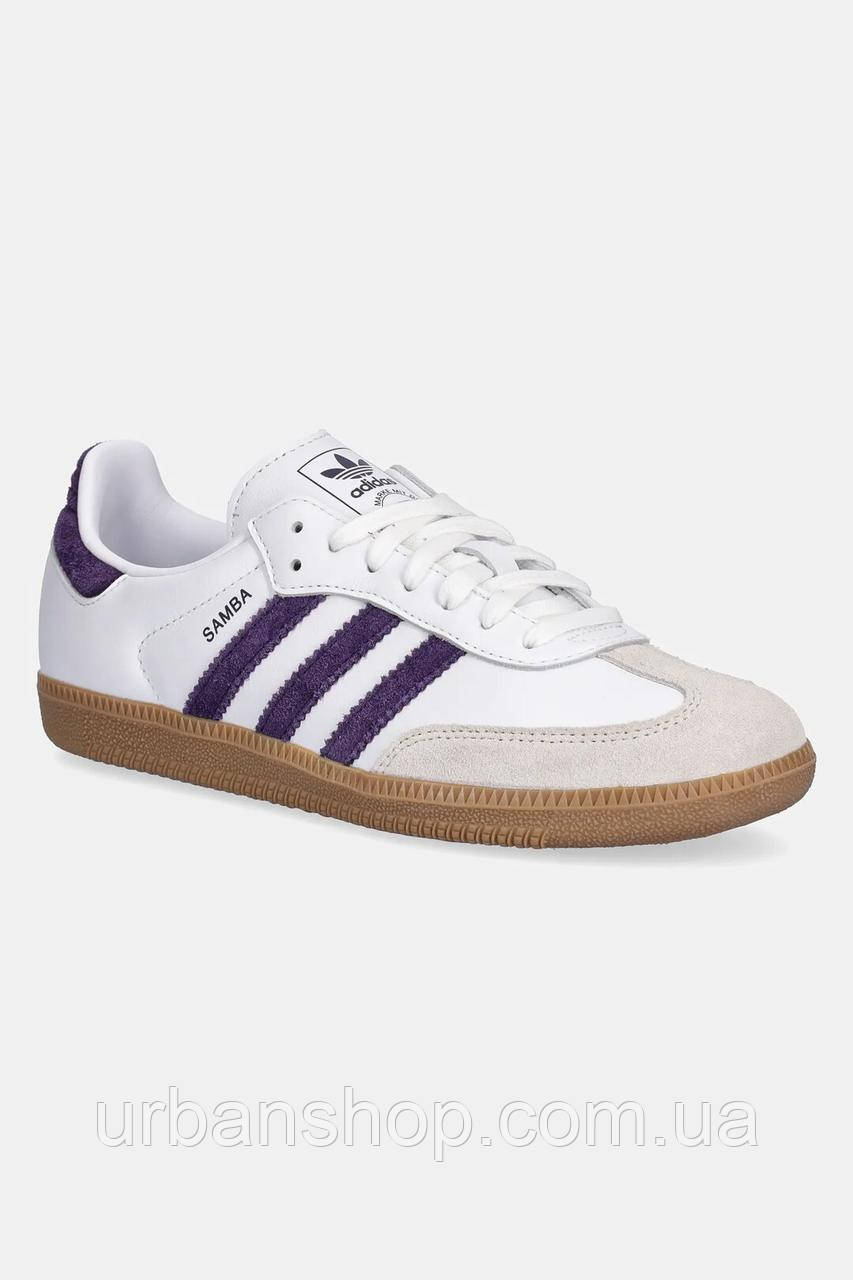 Urbanshop com ua Шкіряні кросівки adidas Originals Samba OG колір білий JS1392 РОЗМІРИ ЗАПИТУЙТЕ