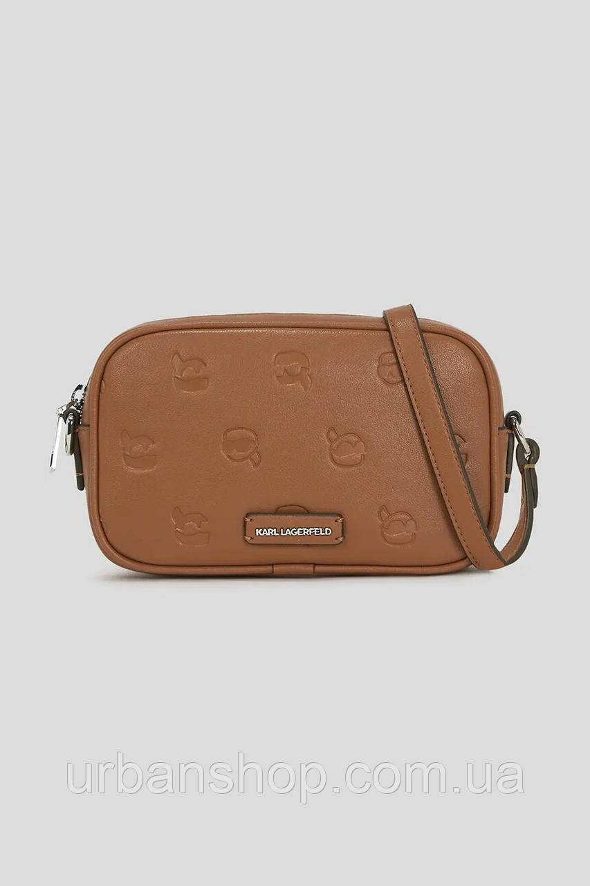 Urbanshop com ua Сумочка Karl Lagerfeld колір коричневий A3W30112 РОЗМІРИ ЗАПИТУЙТЕ