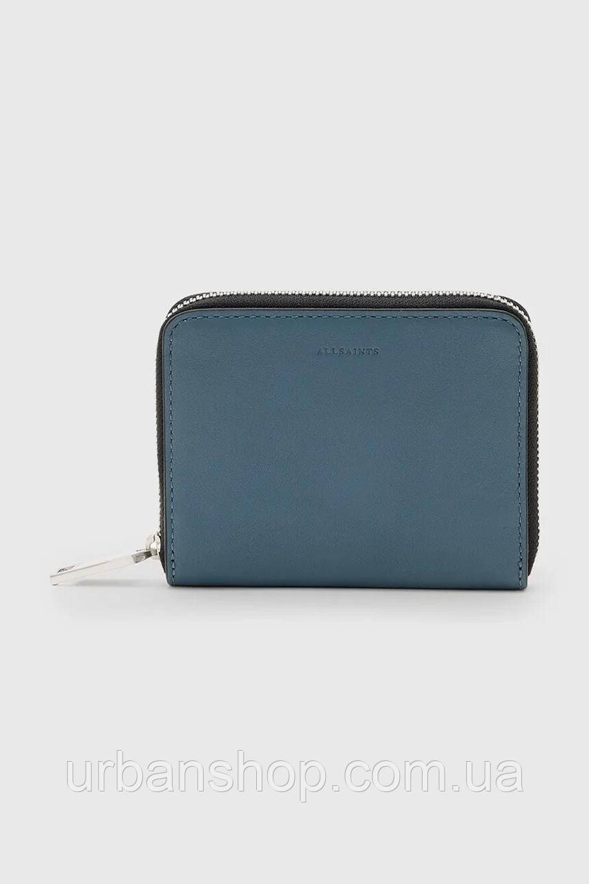 Urbanshop com ua Шкіряний гаманець AllSaints LENA HEX колір чорний W130XC РОЗМІРИ ЗАПИТУЙТЕ