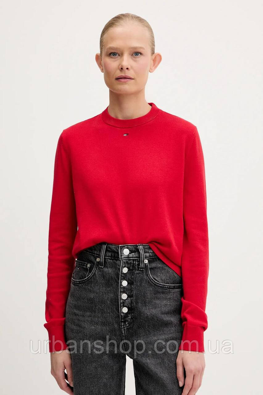 Urbanshop com ua Бавовняний светр Tommy Jeans легкий DW0DW20159 РОЗМІРИ ЗАПИТУЙТЕ