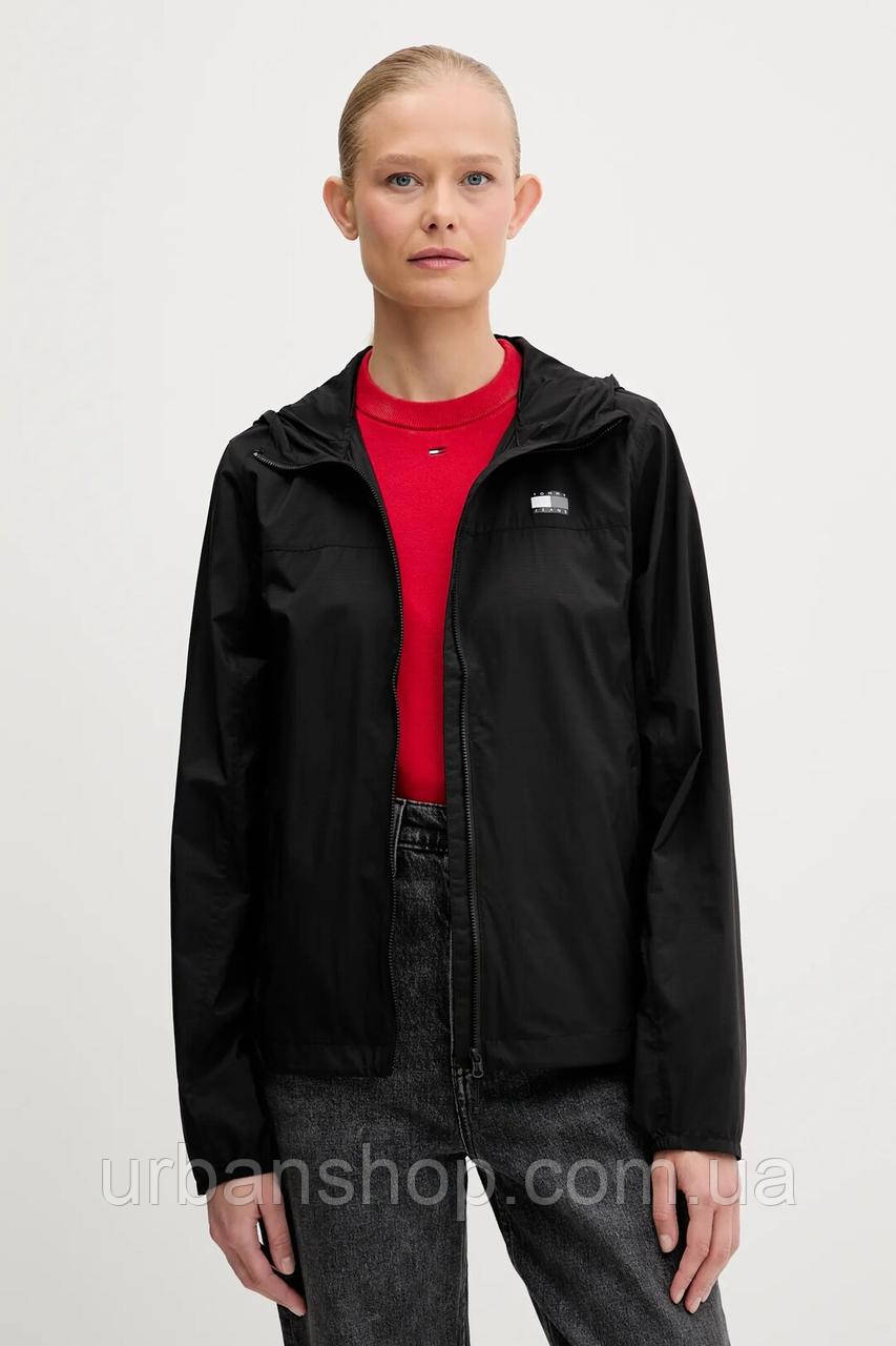 Urbanshop com ua Куртка Tommy Jeans колір чорний перехідна DW0DW21188 РОЗМІРИ ЗАПИТУЙТЕ