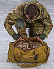 Тактична похідна сумка Solve Molle на 40 л Laser Койот KT6003105, фото 6