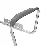 Поручень для унітаза 4FIZJO ручка безпеки, регульована White/Grey (P-5905973403443), фото 3