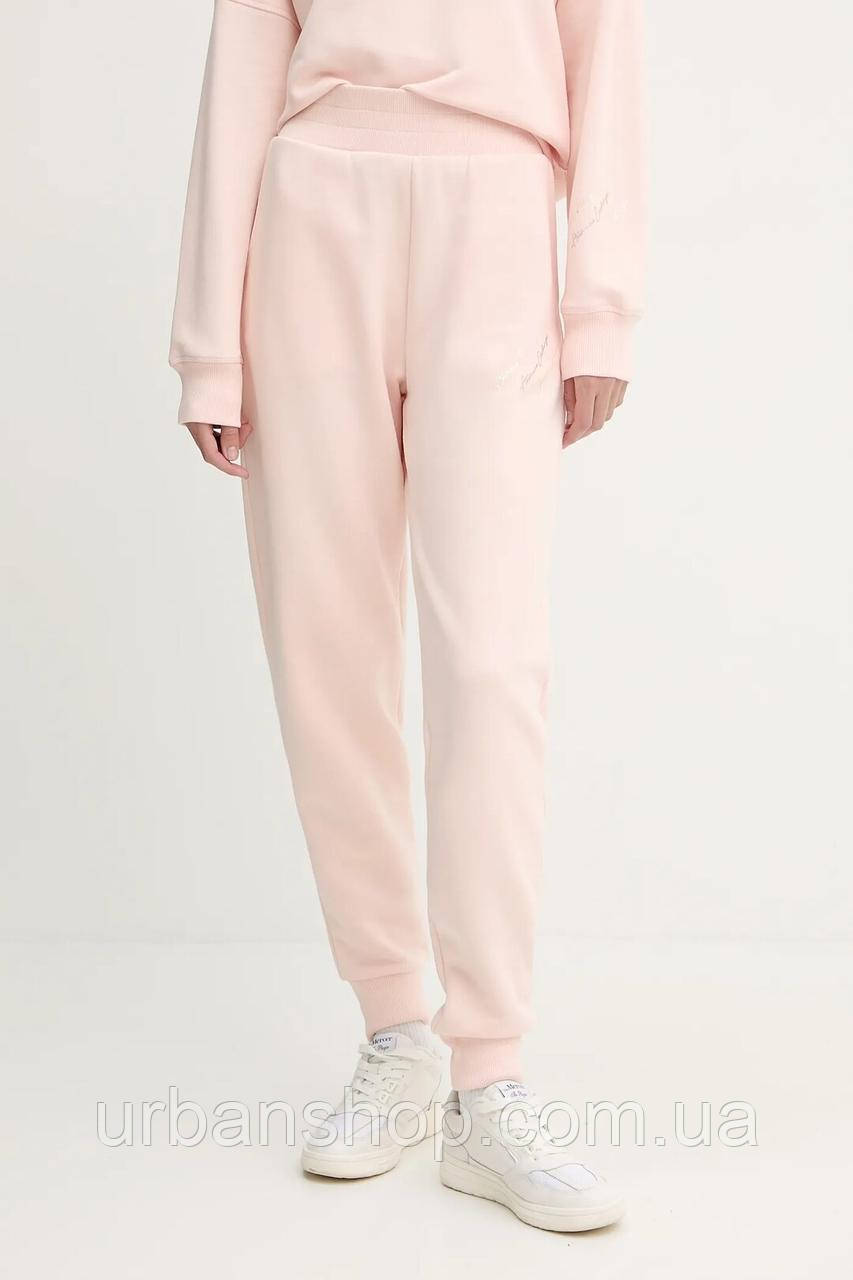 Urbanshop com ua Спортивні штани Armani Exchange колір бежевий однотонні XW000158 AF11852 РОЗМІРИ ЗАПИТУЙТЕ