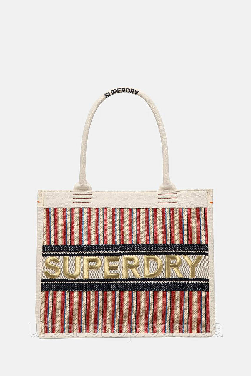 Urbanshop com ua Сумочка Superdry колір бежевий W9110411A-F1X РОЗМІРИ ЗАПИТУЙТЕ