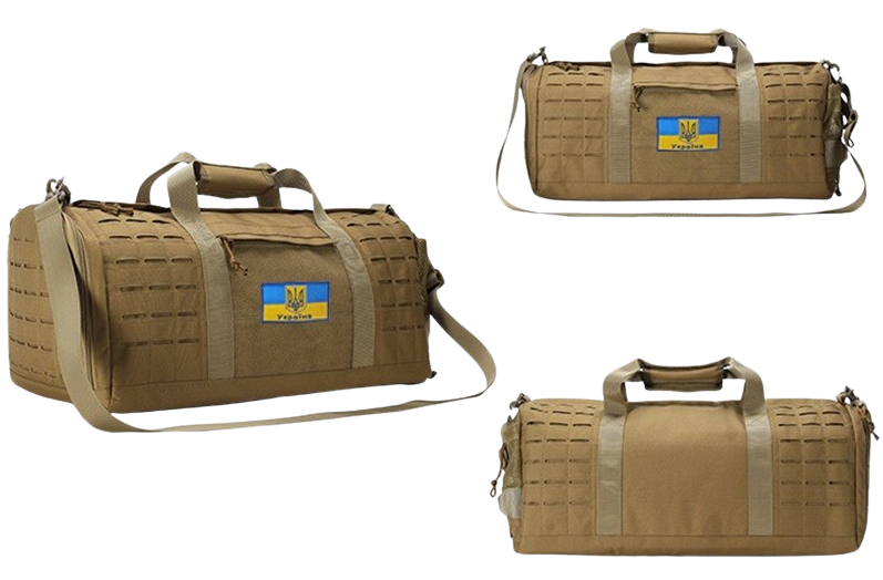 Тактична похідна сумка Solve Molle на 40 л Laser Койот KT6003105, фото 1