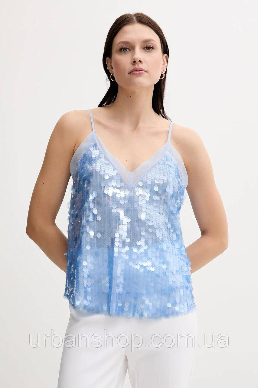 Urbanshop com ua Блузка Sisley однотонна 5ZQWLH01K РОЗМІРИ ЗАПИТУЙТЕ