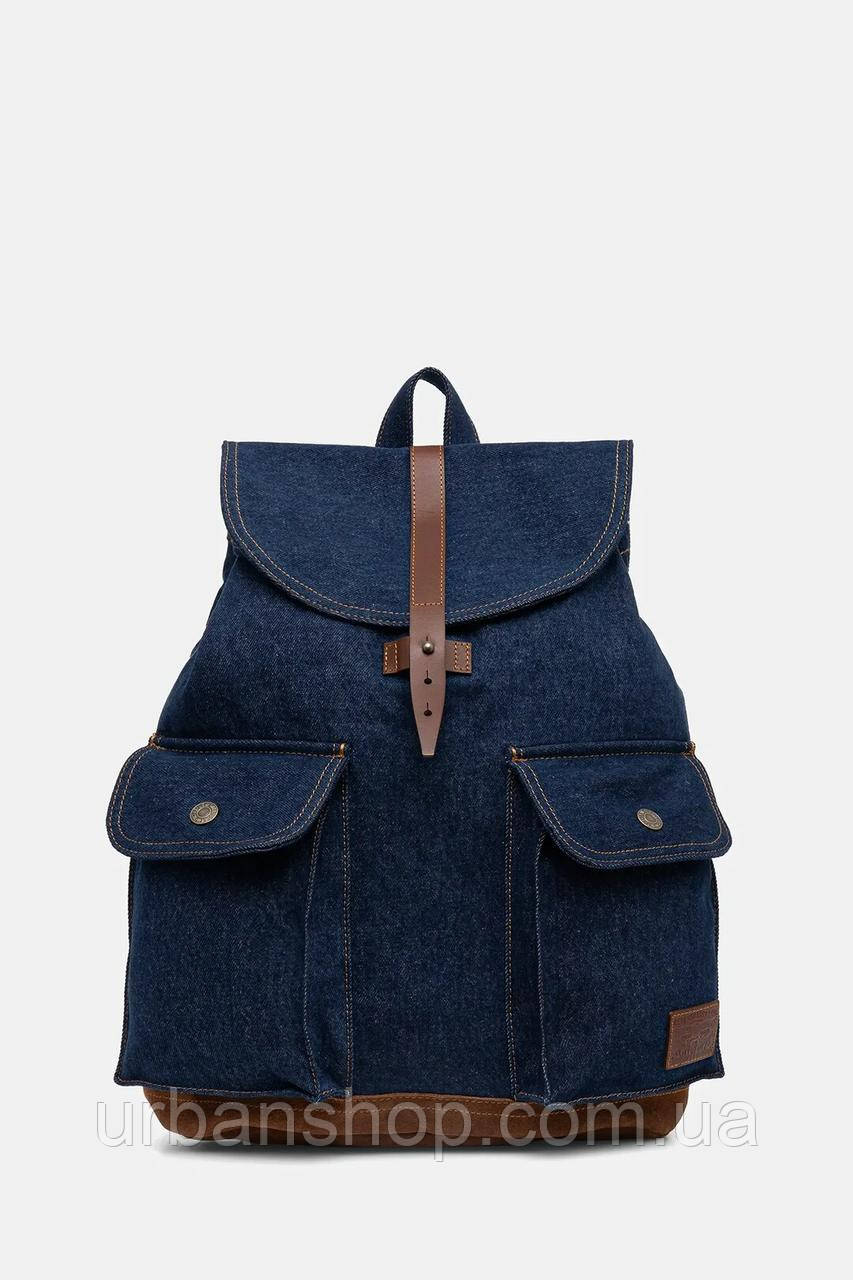 Urbanshop com ua Джинсовий рюкзак Levi's колір синій великий однотонна 002GW-0000 РОЗМІРИ ЗАПИТУЙТЕ