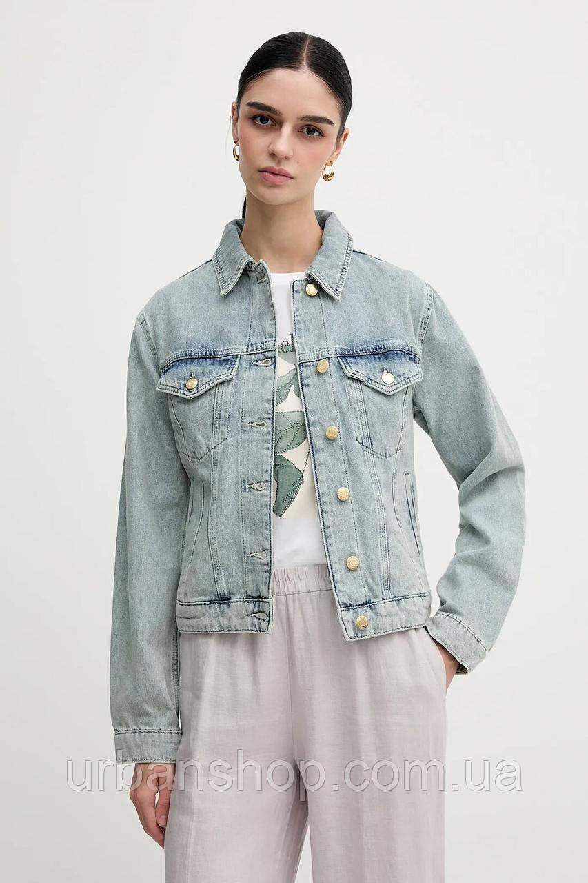 Urbanshop com ua Джинсова куртка Sisley перехідна 2TFHLN05O РОЗМІРИ ЗАПИТУЙТЕ