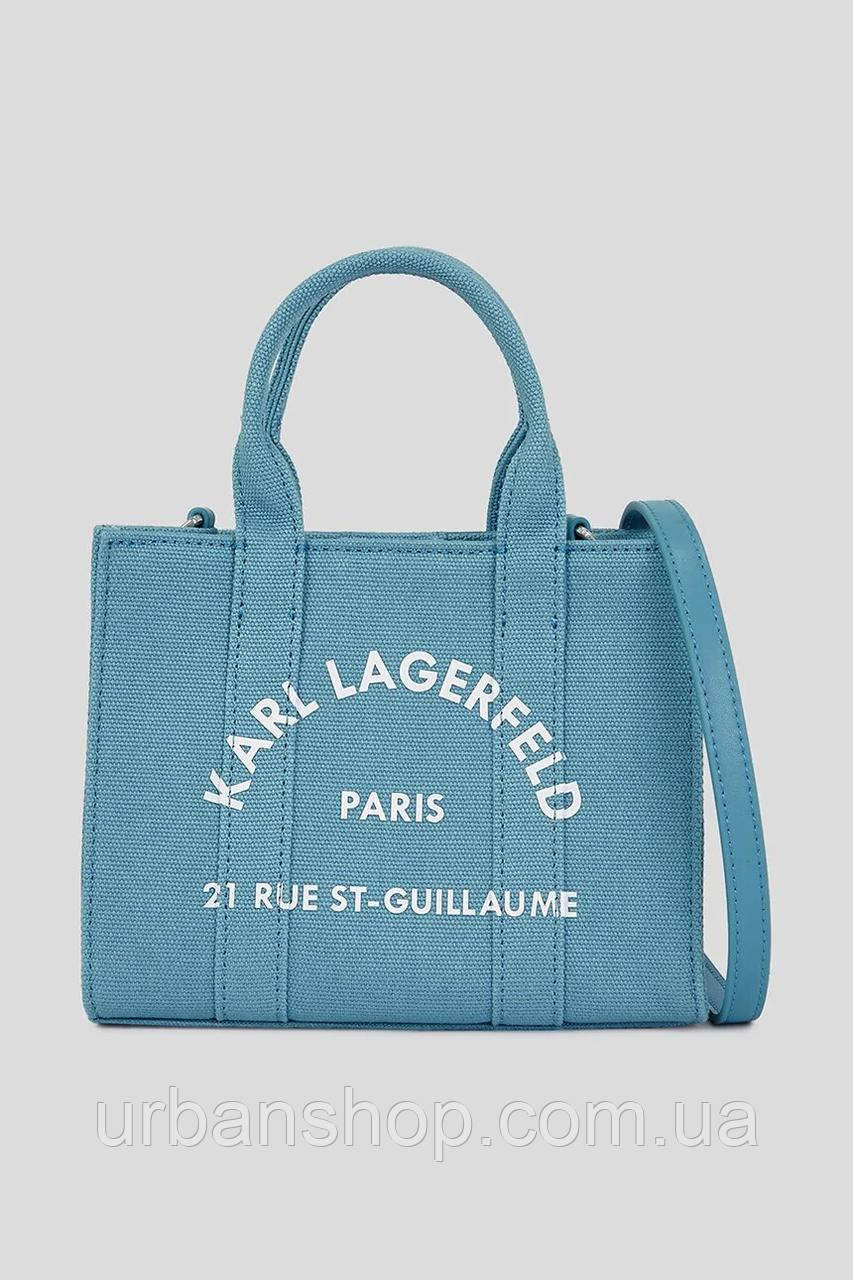 Urbanshop com ua Бавовняна сумка Karl Lagerfeld A3W50118 РОЗМІРИ ЗАПИТУЙТЕ