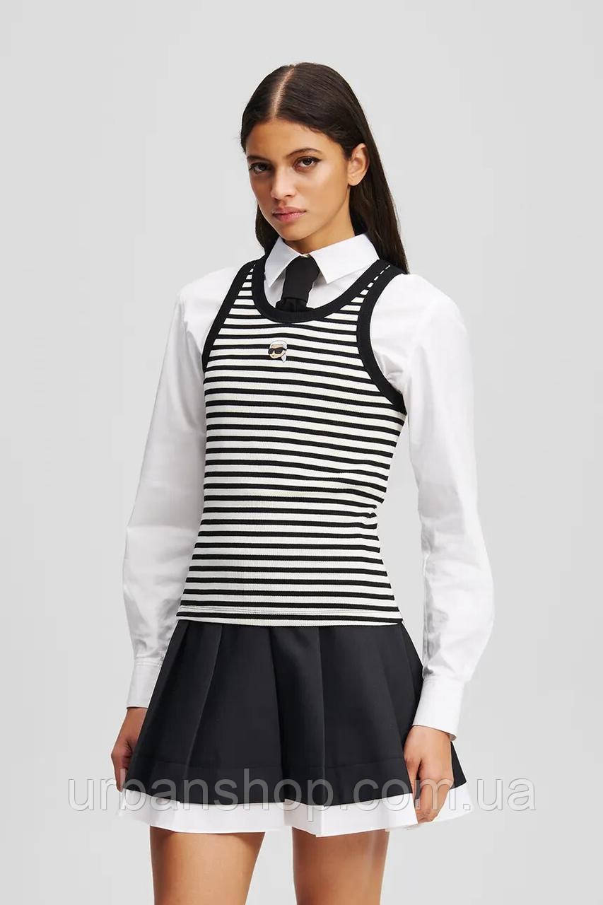 Urbanshop com ua Бавняний топ Karl Lagerfeld.ProductCard__priceWrapper__HY49oqu4 font-weight: 700;margin: