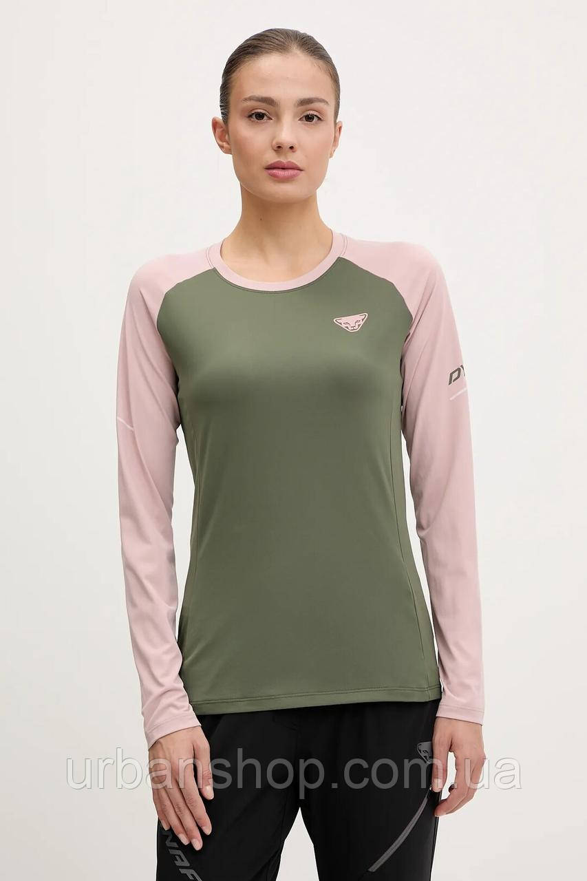 Urbanshop com ua Спортивний лонгслів Dynafit Alpine Pro колір зелений 08.0000071157 РОЗМІРИ ЗАПИТУЙТЕ