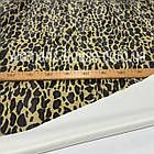 Кожзам Стрейч на трикотажі тиснений принт Гепард, фото 2