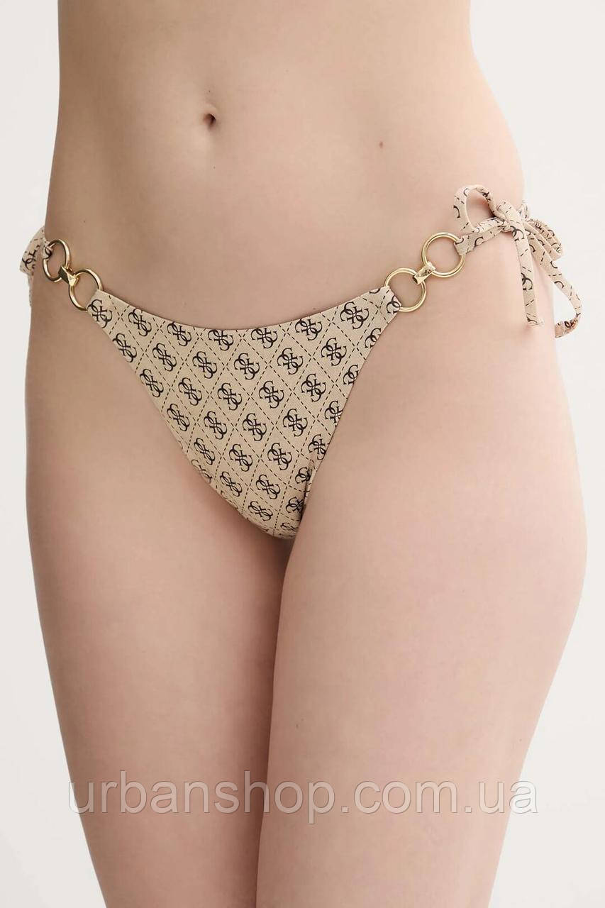 Urbanshop com ua Купальні труси Guess колір бежевий E5GO27 KCRL2 РОЗМІРИ ЗАПИТУЙТЕ