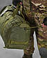 Тактична сумка похідна Solve Олива на 40 л Laser cut MOLLE  KT6003101 peremogaua, фото 8