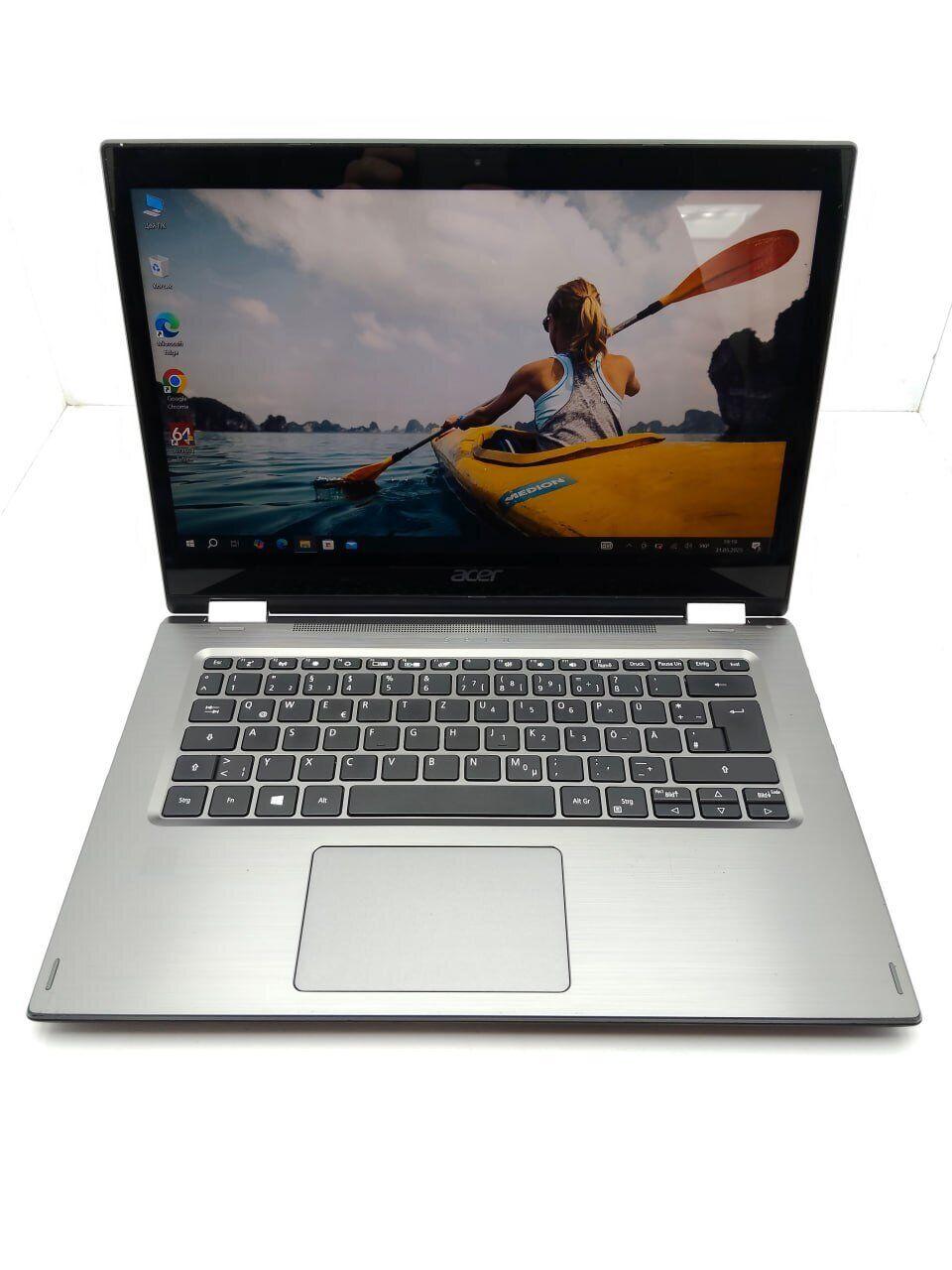 Б/в Ноутбук Acer Spin 3 SP314 14" 1920x1080 Сенсорний| Core i5-8265U| 8 GB RAM| 120 GB SSD| UHD