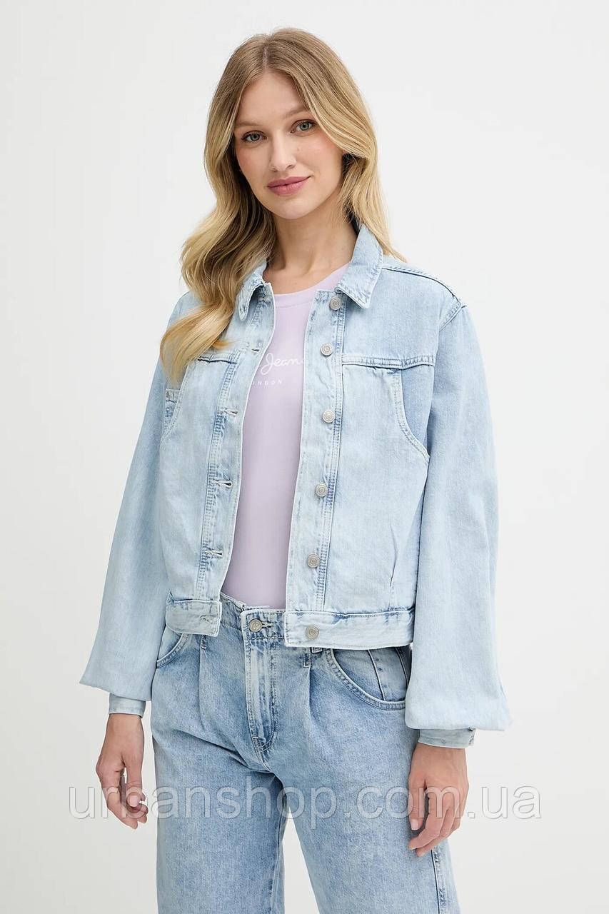 Urbanshop com ua Джинсова куртка Pepe Jeans перехідна oversize PL402607 РОЗМІРИ ЗАПИТУЙТЕ