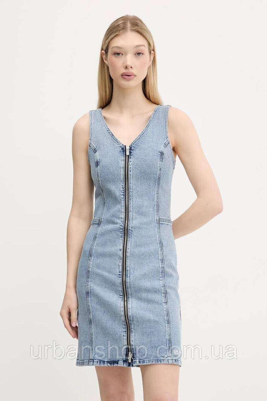 Urbanshop com ua Джинсова сукня Karl Lagerfeld Jeans mini облягаюча A3W13016 РОЗМІРИ ЗАПИТУЙТЕ