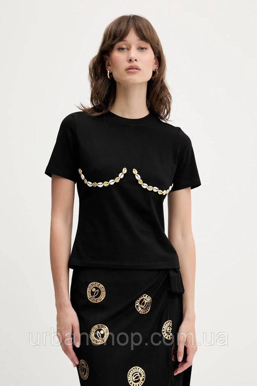Urbanshop com ua Футболка Never Fully Dressed колір чорний NFDTO1734 РОЗМІРИ ЗАПИТУЙТЕ