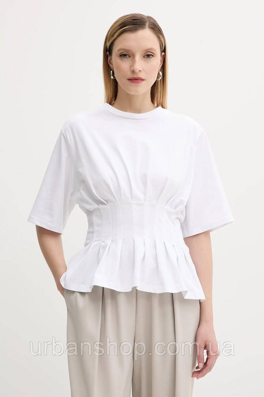 Urbanshop com ua Футболка Gestuz колір білий 10910147 РОЗМІРИ ЗАПИТУЙТЕ