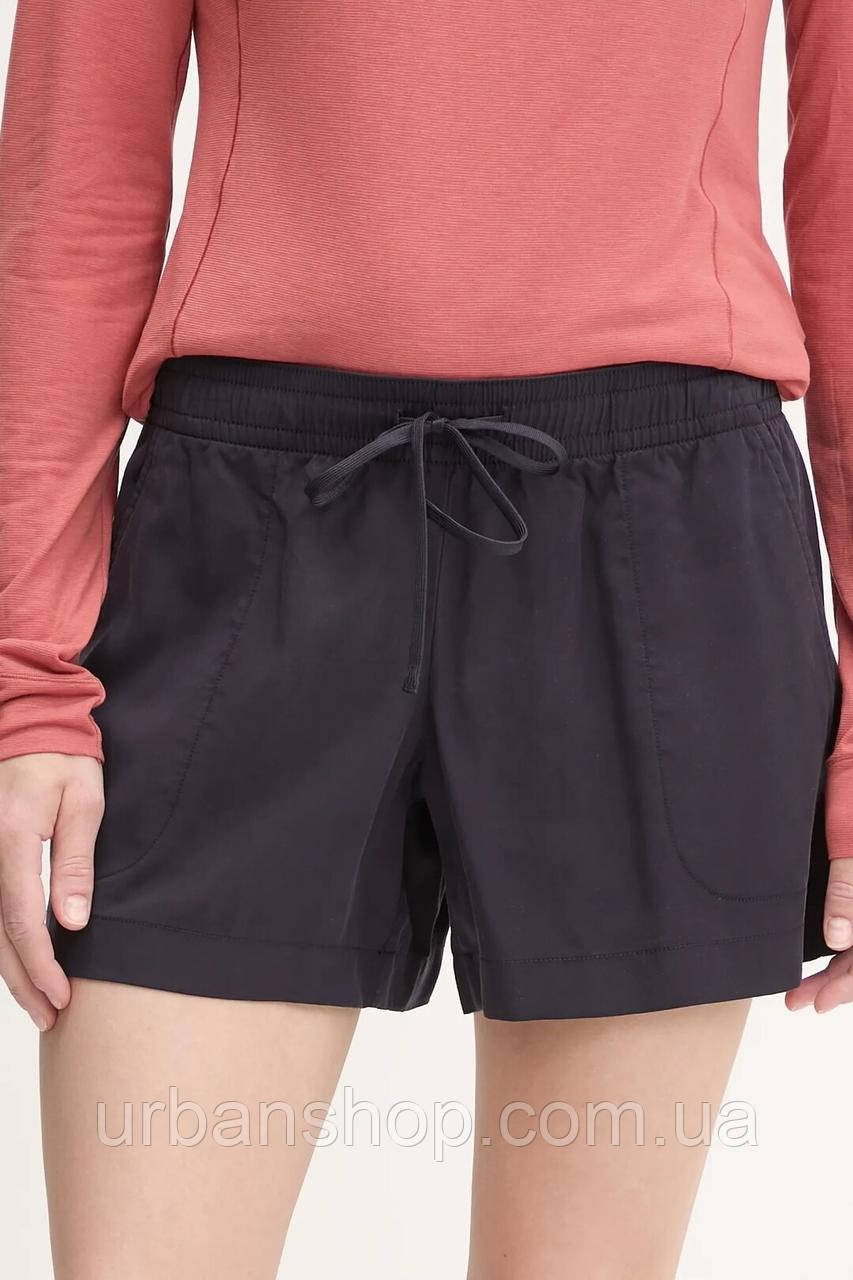 Urbanshop com ua Шорти Jack Wolfskin Montero колір синій однотонна висока посадка A63889 РОЗМІРИ ЗАПИТУЙТЕ