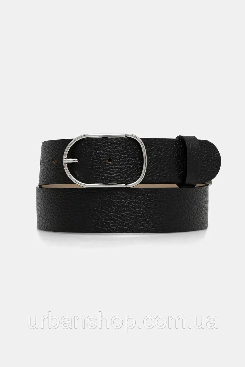 Urbanshop com ua Шкіряний ремінь Gianni Chiarini колір чорний CN99037.08 РОЗМІРИ ЗАПИТУЙТЕ