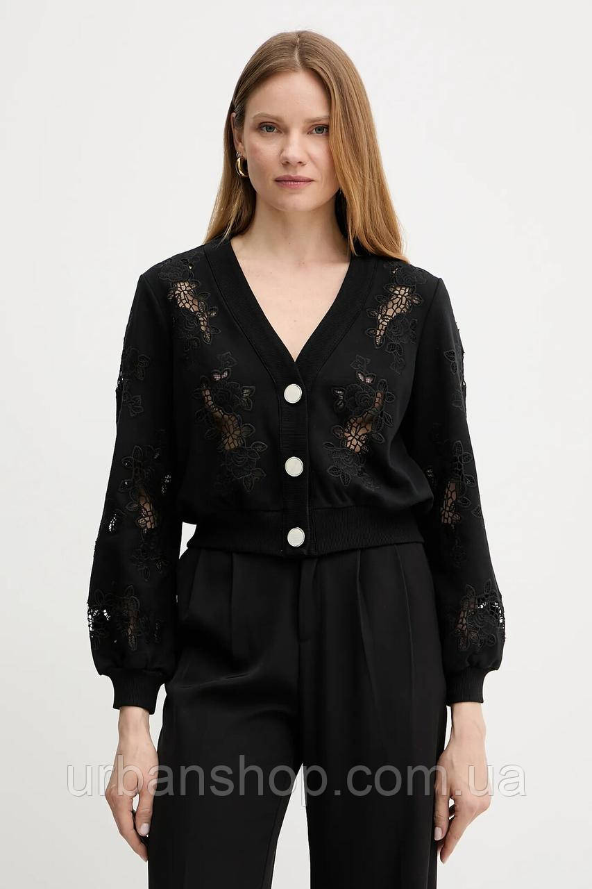 Urbanshop com ua Джемпер Guess колір чорний легке W5GQ11 KCWY1 РОЗМІРИ ЗАПИТУЙТЕ