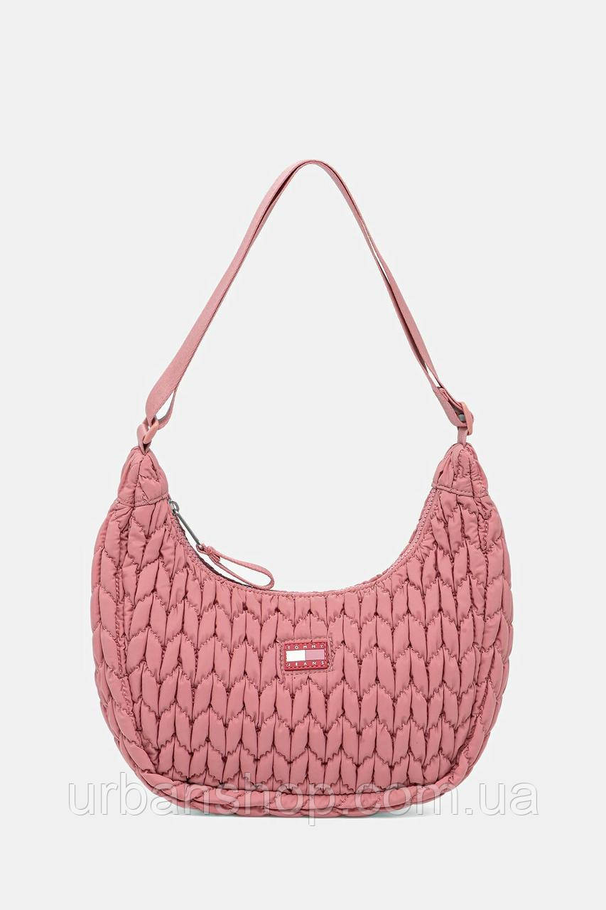 Urbanshop com ua Сумочка Tommy Jeans колір рожевий AW0AW17546 РОЗМІРИ ЗАПИТУЙТЕ