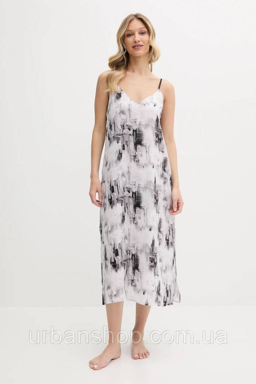 Urbanshop com ua Нічна сорочка Dkny колір чорний YI40053 РОЗМІРИ ЗАПИТУЙТЕ
