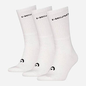 Високі шкарпетки від бренду Head білого кольору (3 пари)