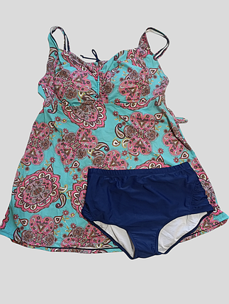 Танкини 2025 SISIANNA 318001 - 70 Лидия (В НАЛИЧИИ ТОЛЬКО 56 58 60 62 64 УКР р-ры), фото 1