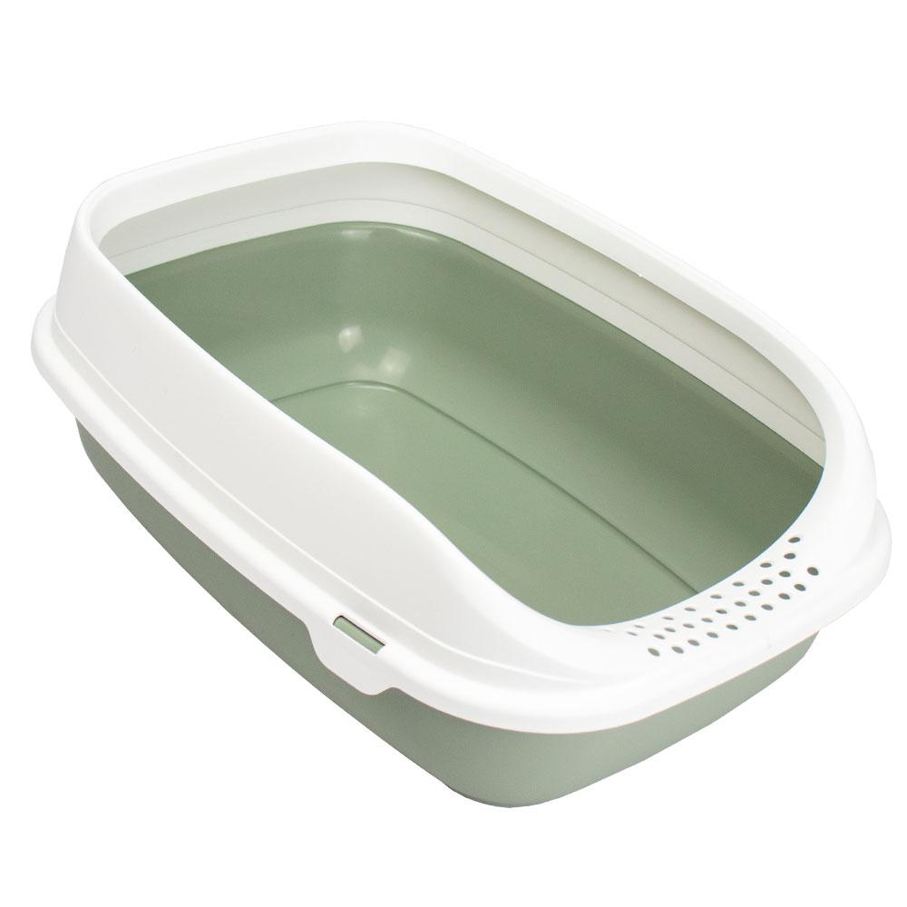 Туалет д/кіш з рамкою BETA PLUS SMALL LIGHT GREEN, 43x31x16 .