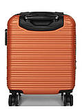 Валіза ручна поклажа XS помаранч 45х35х20+5см/30л/2.5кг/Worldline 805, фото 4
