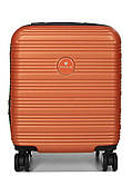 Валіза ручна поклажа XS помаранч 45х35х20+5см/30л/2.5кг/Worldline 805, фото 3