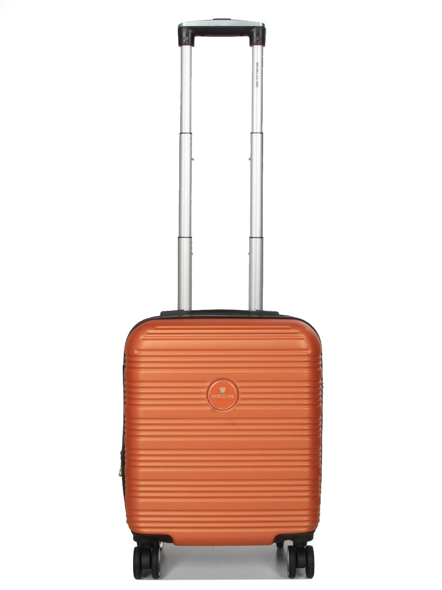 Валіза ручна поклажа XS помаранч 45х35х20+5см/30л/2.5кг/Worldline 805, фото 1