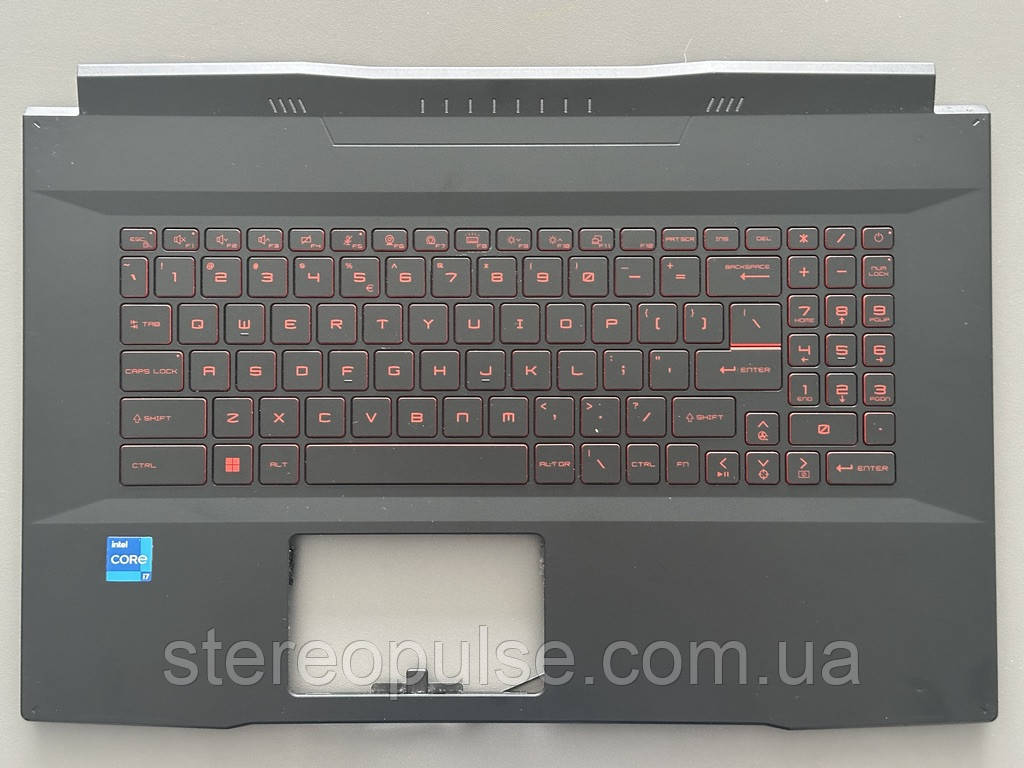 Топкейс E2P-7L1C211-TA2 для ноутбука MSI Katana GF76 (11UD) Original