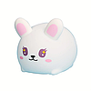 Силіконовий нічник у вигляді Кролика USB YH-8221 білий 500мАч, фото 2