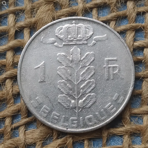 1 франк 1969 року. Бельгiя