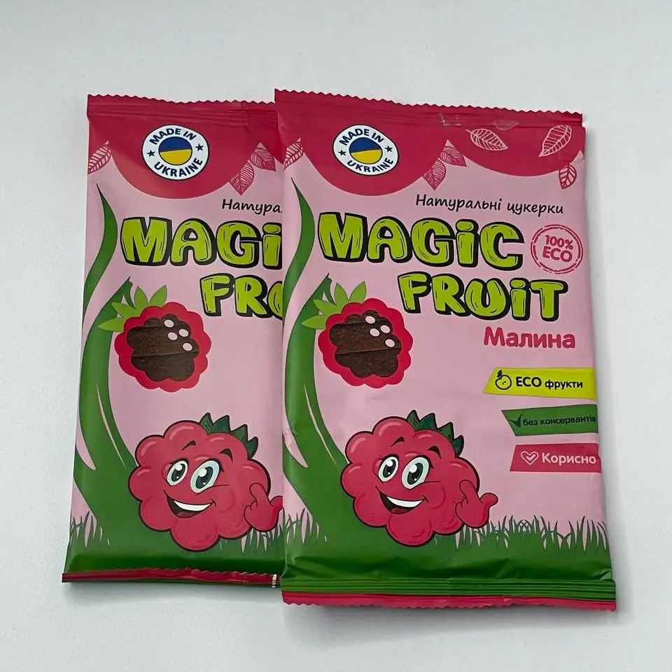 Пастила Малина Magic Fruit без цукру, 100 г