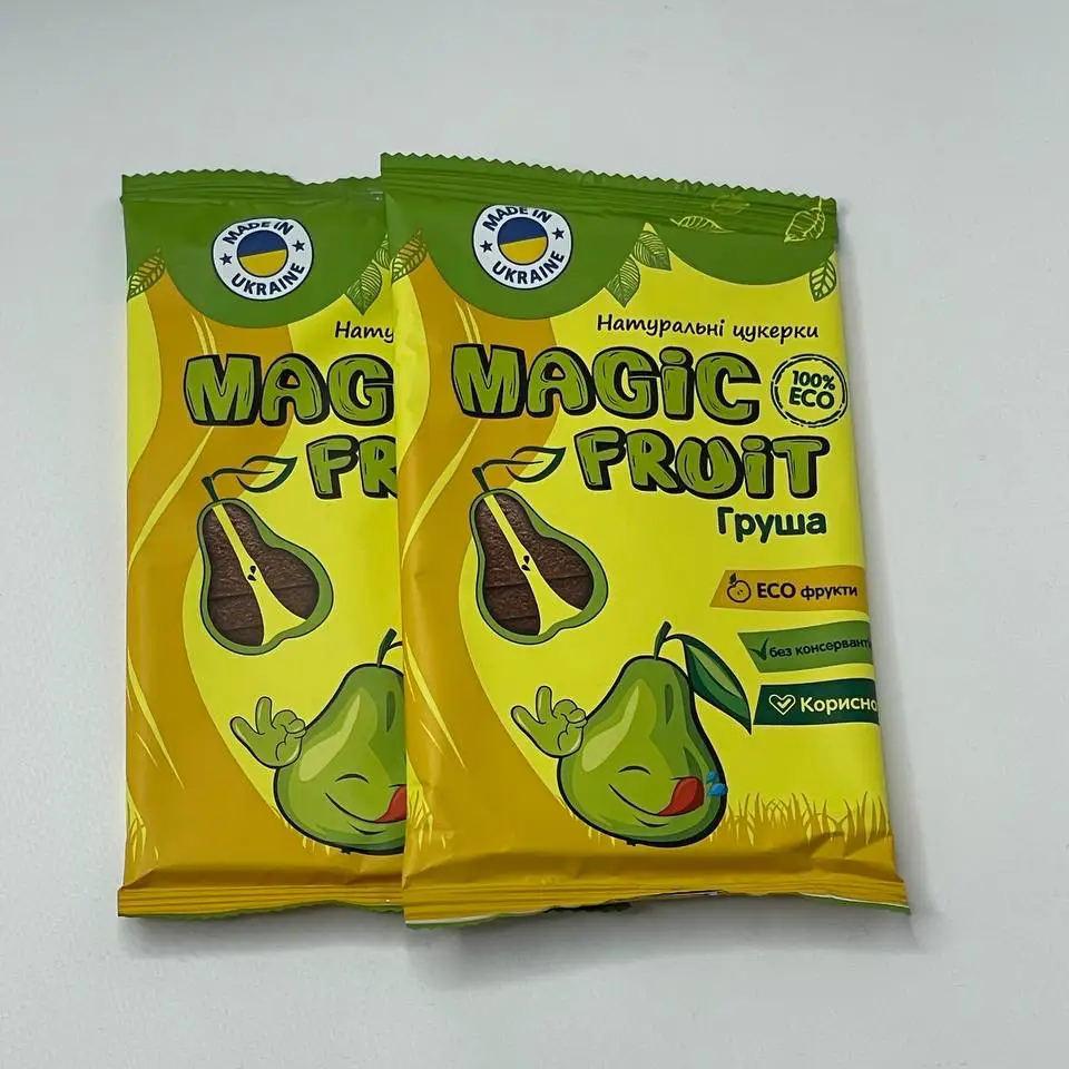 Пастила Груша Magic Fruit без цукру, 100 г, фото 1