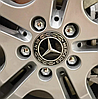 Ковпачки (заглушки)  на литі диски Mercedes Benz (Мерседес)  75 мм. NEW чорно-чорні, фото 10