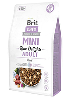 Brit Care Mini Raw Delights корм для собак дрібних порід 2 кг (яловичина)