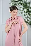 Плаття-сорочка Azuri жіноче ґудзики 42 пудра, фото 3