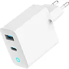 Адаптер живлення для телефона Gembird TA-UC-PDQC65L-W-01 White, фото 3