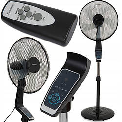 Вентилятор підлоговий Sternhoff SDH217 Чорний 135х115х40 см Побутовий вентилятор підлоговий