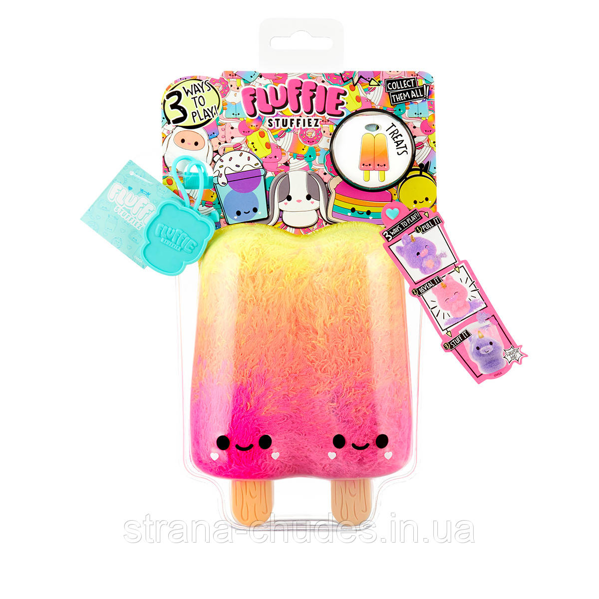 М’яка іграшка-антистрес FLUFFIE STUFFIEZ серії "Small Plush" – ЕСКІМО