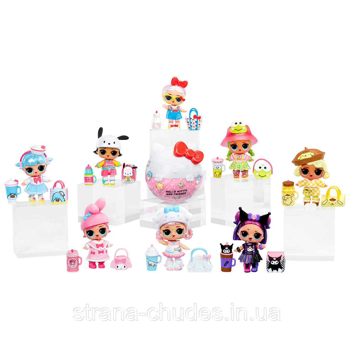 Ігровий набір з лялькою L.O.L.SURPRISE! серії "Loves Hello Kitty" – HELLO KITTY ТА ДРУЗІ (в асорт.)