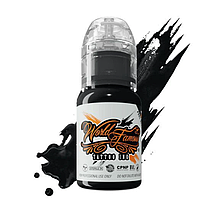 Фарба для тату чорна World famous Blackout 15 мл